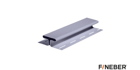 Н-ПРОФИЛЬ СОЕДЕНИТЕЛЬ FINEBER СЕРО-ГОЛУБОЙ 3000ММ