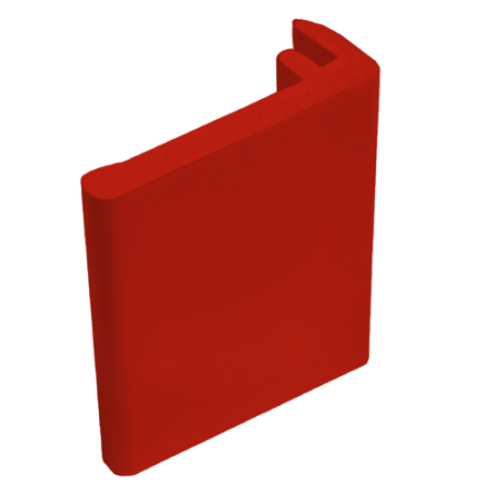 НАЛИЧНИК ТЕЛЕСКОПИЧЕСКИЙ F ПВХ КРАСНЫЙ